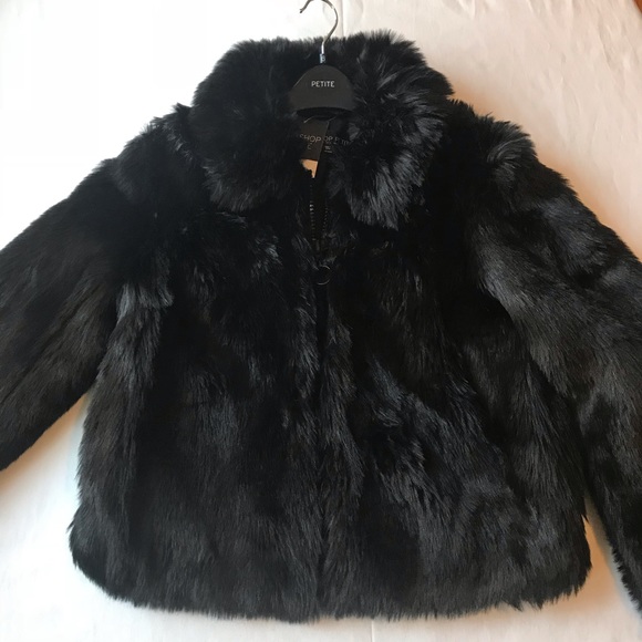 topshop fur jacket